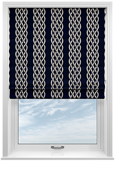 Knots, Hudds - Roman Blind